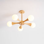 Candelabro in Legno Nera