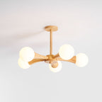 Candelabro in Legno Nera