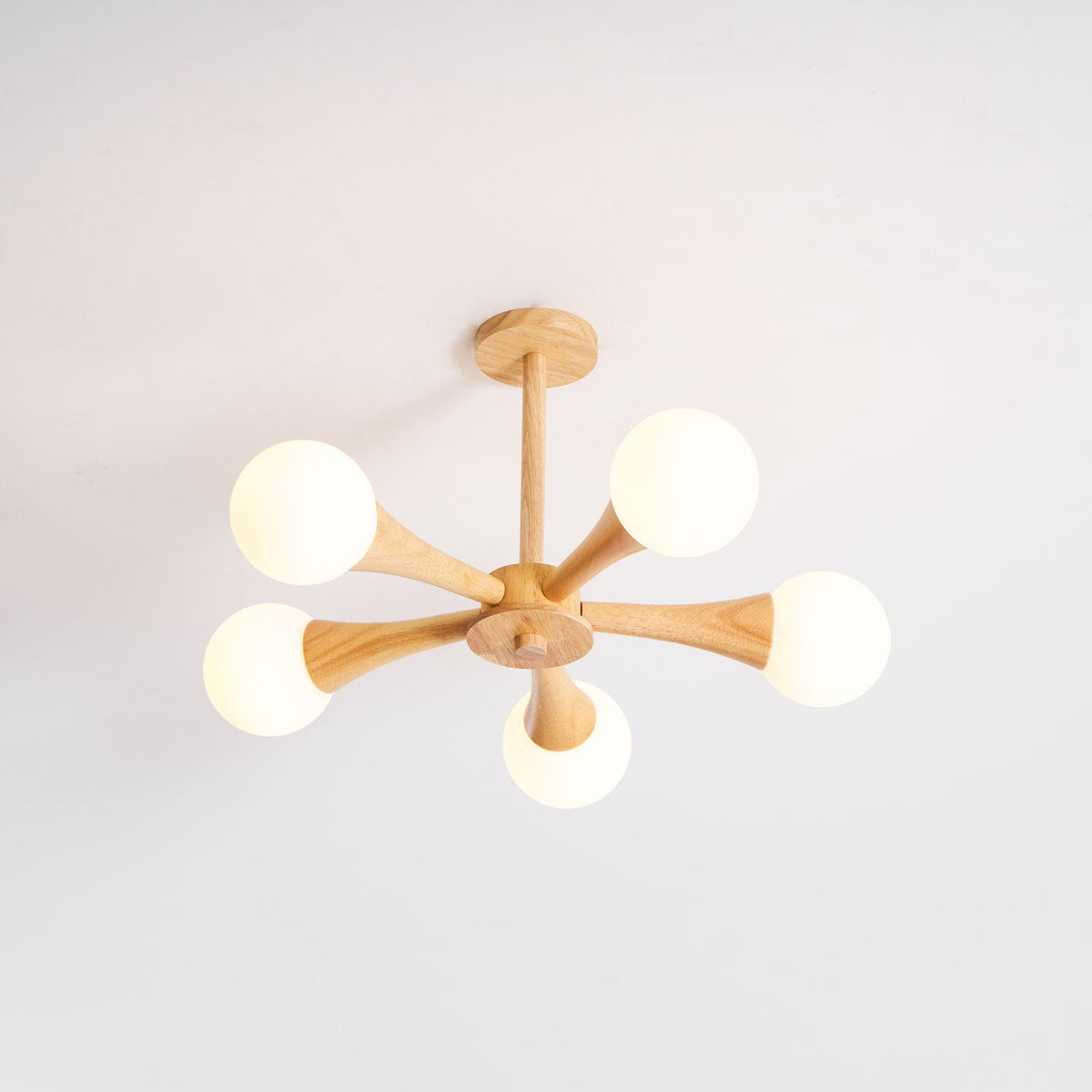 Candelabro in Legno Nera