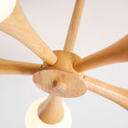 Candelabro in Legno Nera