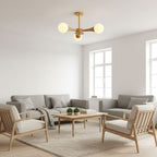 Candelabro in Legno Nera