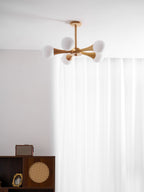 Candelabro in Legno Nera