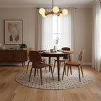 Candelabro in Legno Nera