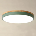Lampada da soffitto Chic in legno a incasso