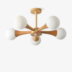 Candelabro in Legno Nera