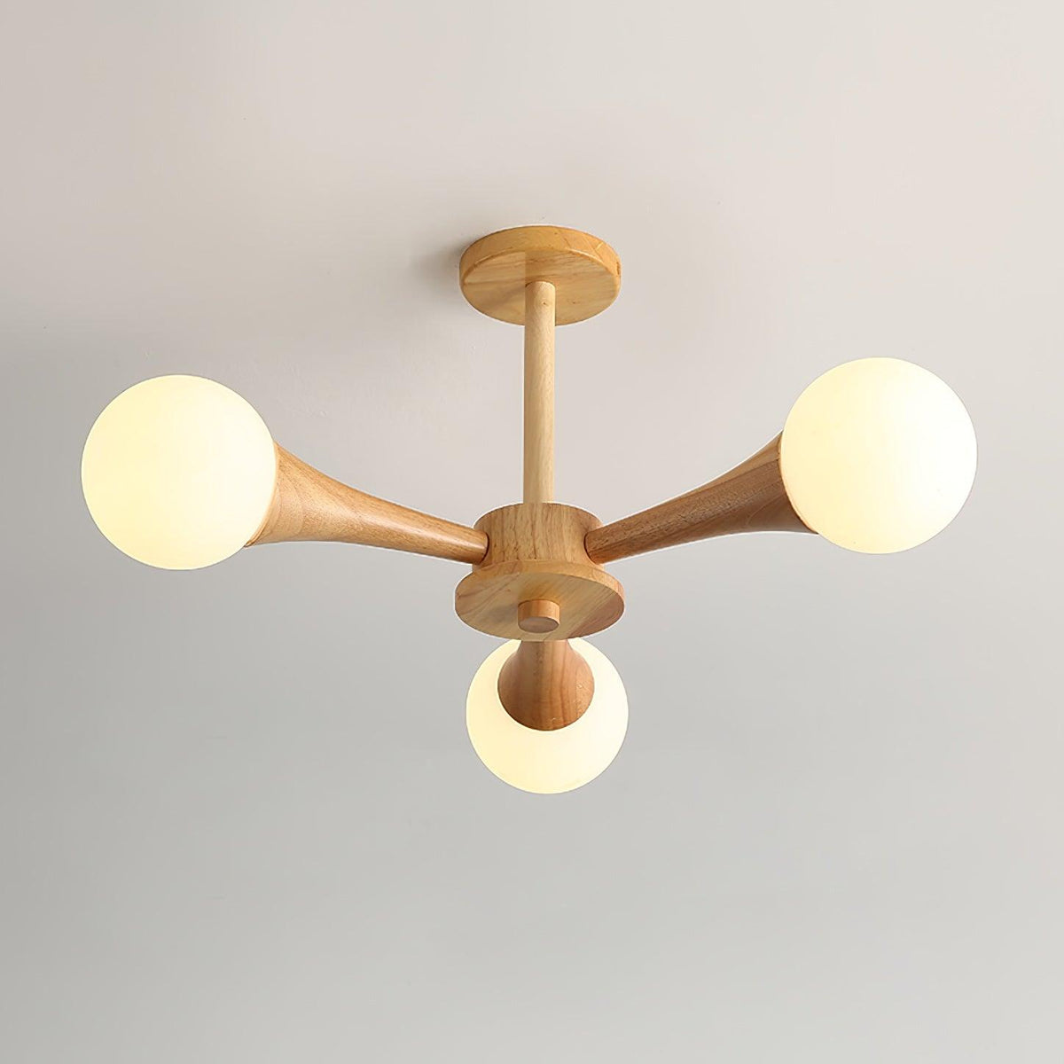 Candelabro in Legno Nera