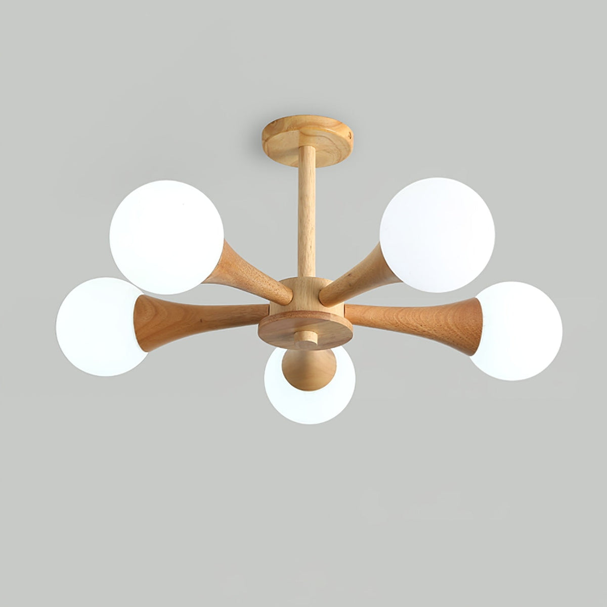 Candelabro in Legno Nera