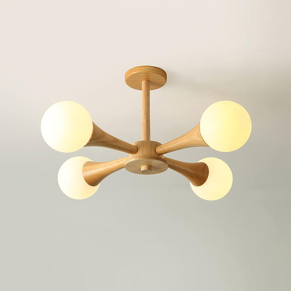 Candelabro in Legno Nera