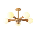 Candelabro in Legno Nera