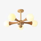 Candelabro in Legno Nera