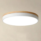 Lampada da soffitto Chic in legno a incasso