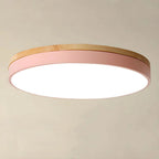 Lampada da soffitto Chic in legno a incasso