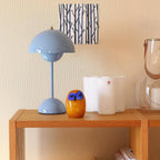 Lampada da Tavolo Retro a Forma di Fungo