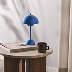 Lampada da Tavolo Retro a Forma di Fungo