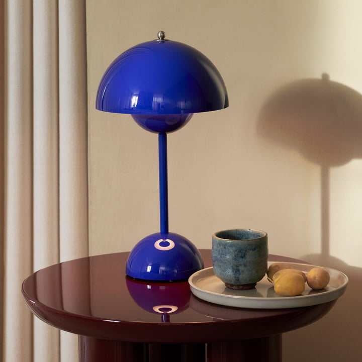 Lampada da Tavolo Retro a Forma di Fungo