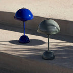 Lampada da Tavolo Retro a Forma di Fungo