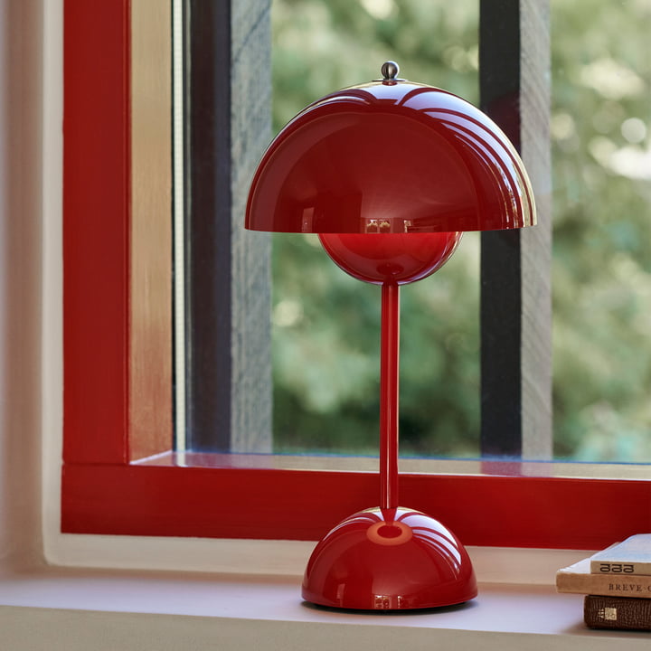 Lampada da Tavolo Retro a Forma di Fungo