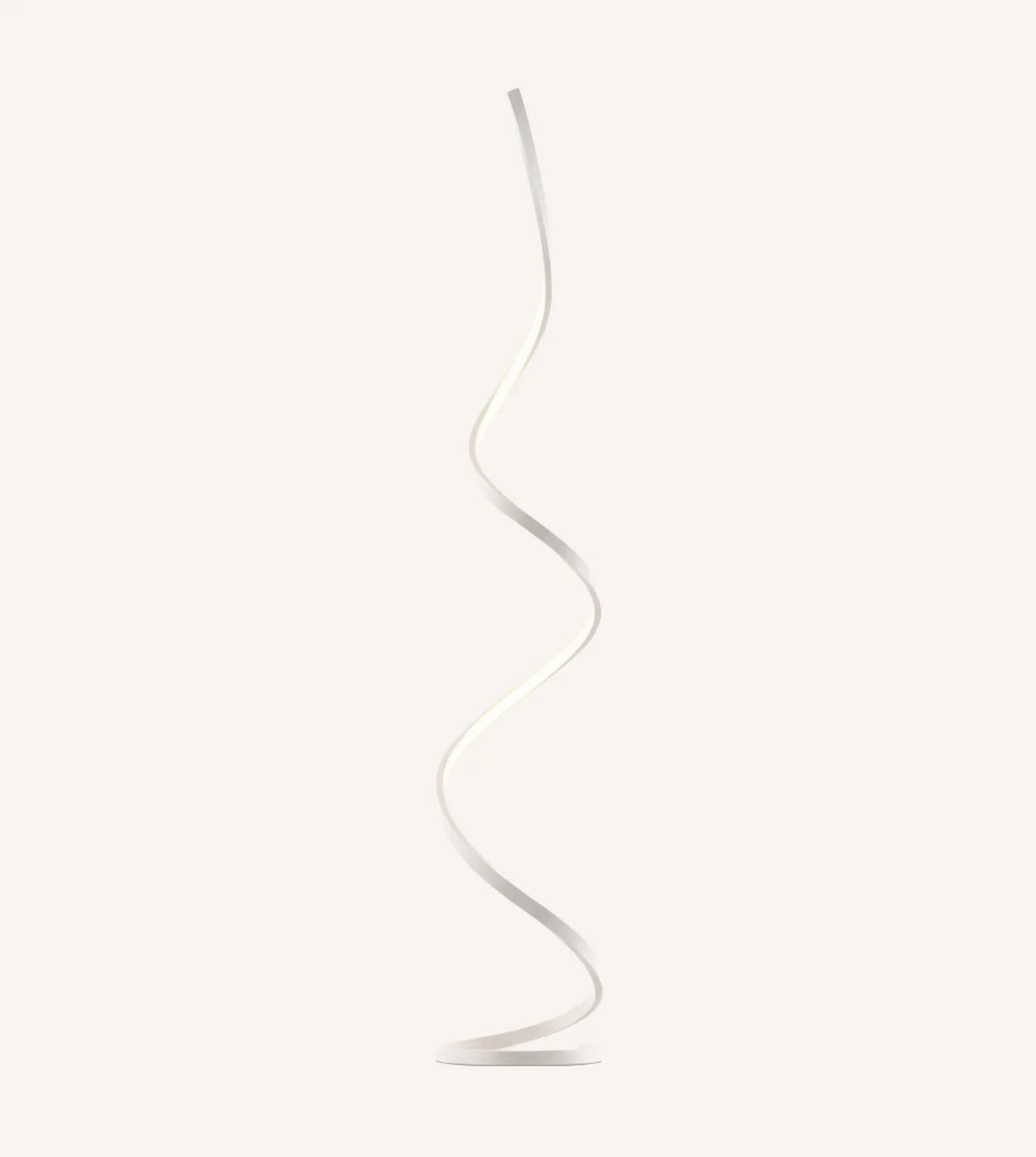Lampada da Terra LED Scultorea – Lampada di Design a Spirale Moderna