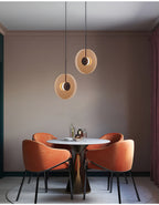 Lampada a sospensione in vetro – Design moderno e illuminazione suggestiva | Perfetta per l'illuminazione interna