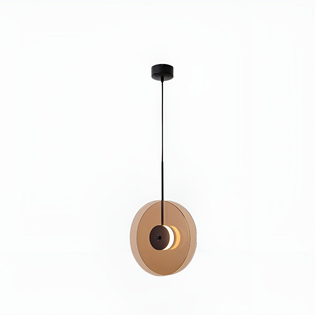 Lampada a sospensione in vetro – Design moderno e illuminazione suggestiva | Perfetta per l'illuminazione interna