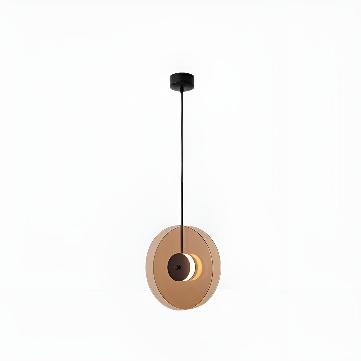 Lampada a sospensione in vetro – Design moderno e illuminazione suggestiva | Perfetta per l'illuminazione interna