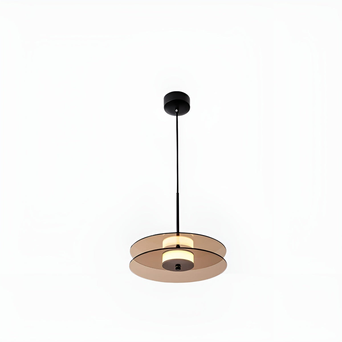 Lampada a sospensione in vetro – Design moderno e illuminazione suggestiva | Perfetta per l'illuminazione interna