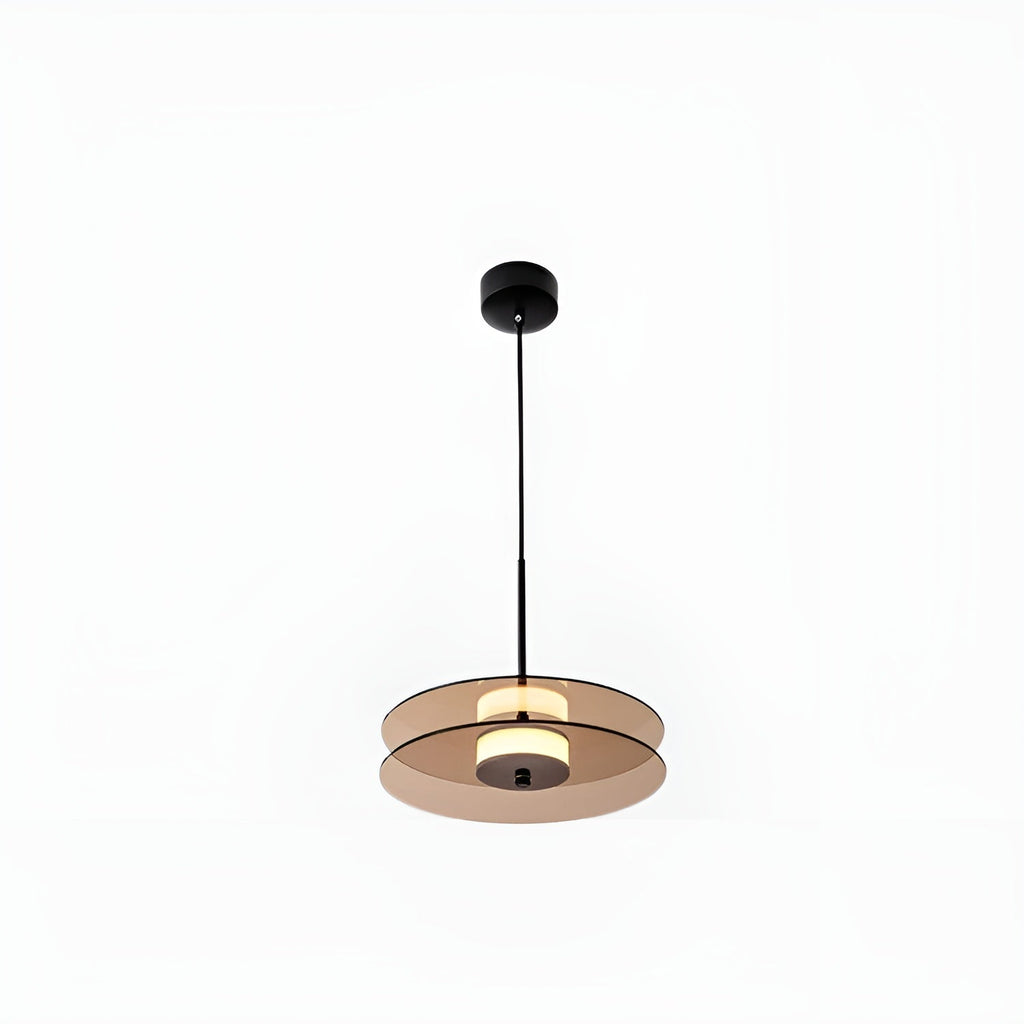 Lampada a sospensione in vetro – Design moderno e illuminazione suggestiva | Perfetta per l'illuminazione interna