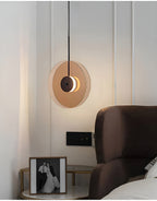 Lampada a sospensione in vetro – Design moderno e illuminazione suggestiva | Perfetta per l'illuminazione interna