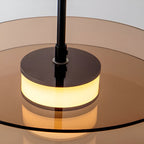Lampada a sospensione in vetro – Design moderno e illuminazione suggestiva | Perfetta per l'illuminazione interna