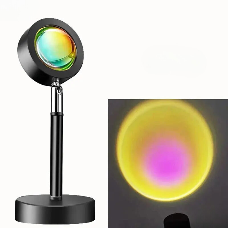SunsetGlow - Lampada a proiezione LED per illuminazione ambientale