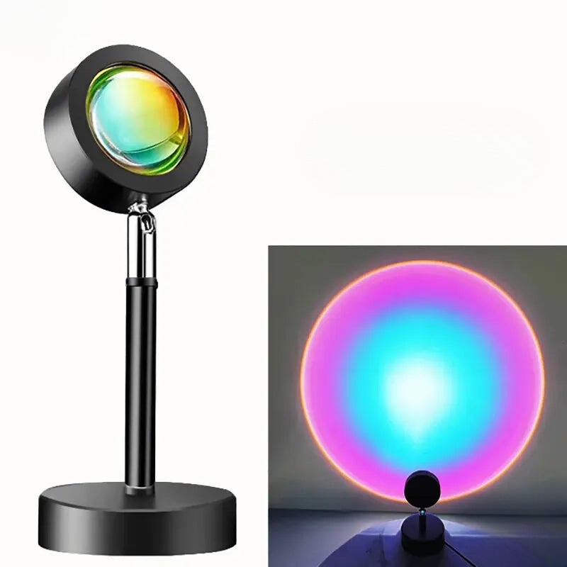 SunsetGlow - Lampada a proiezione LED per illuminazione ambientale