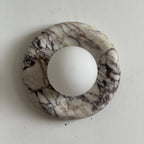 Applique in Marmo Viola Orli