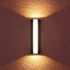 Moderna Luce da Parete a Doppio Fascio per Percorsi Esterni