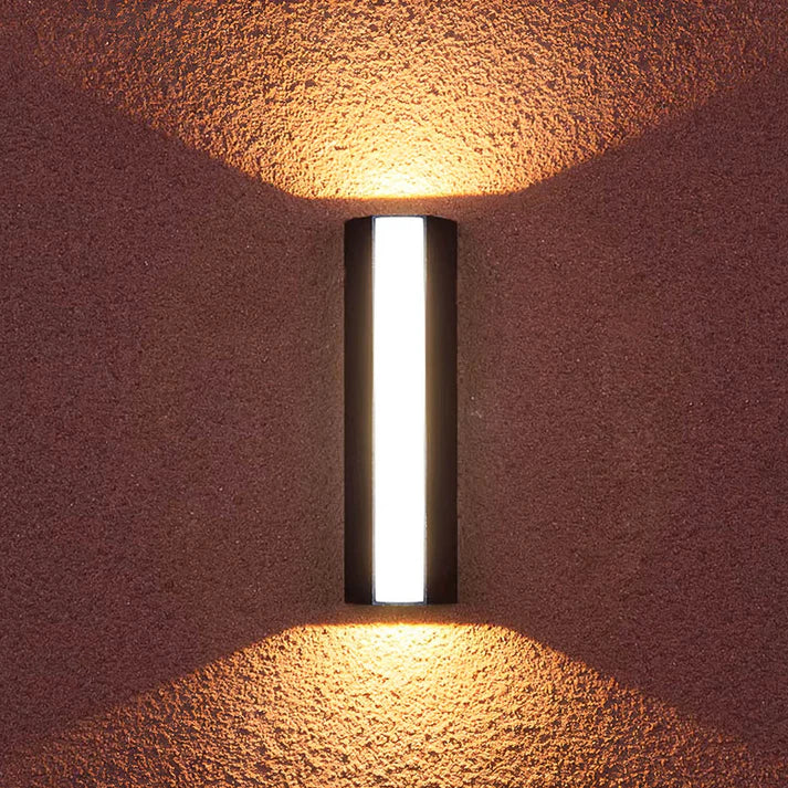 Moderna Luce da Parete a Doppio Fascio per Percorsi Esterni