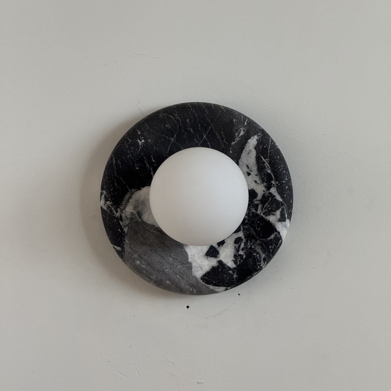 Applique in Marmo Nero Orli