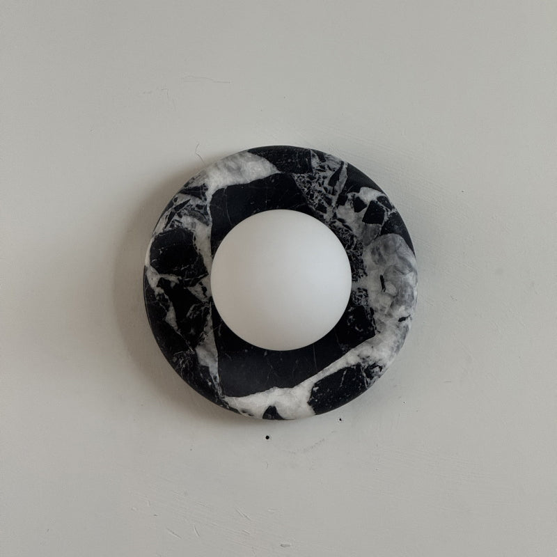 Applique in Marmo Nero Orli