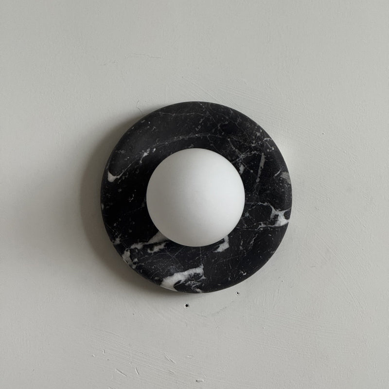 Applique in Marmo Nero Orli