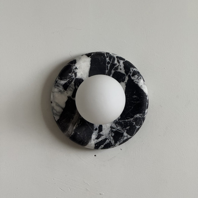 Applique in Marmo Nero Orli