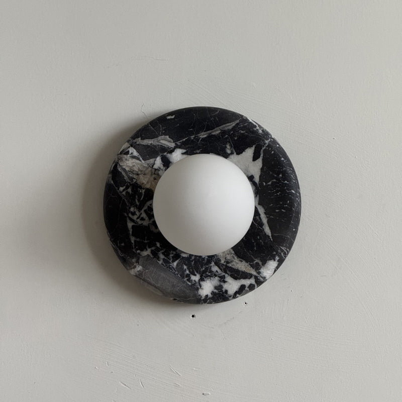 Applique in Marmo Nero Orli