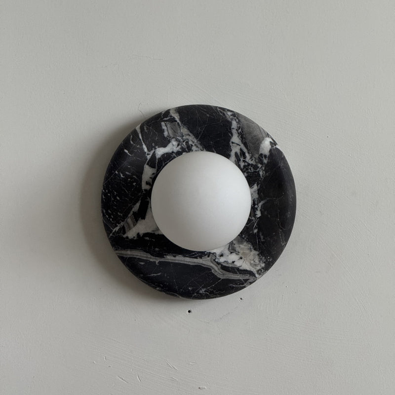 Applique in Marmo Nero Orli