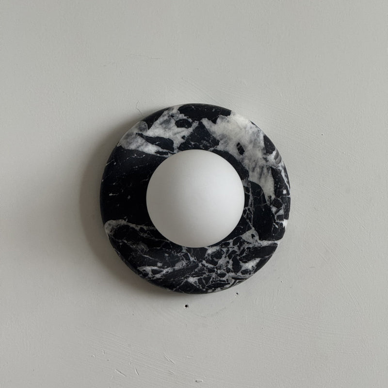Applique in Marmo Nero Orli