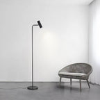 Zelvano Lampada da Terra – Ottone – Oro – 160 cm – Minimalista & Regolabile, Ideale per il Soggiorno