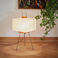 ZenGlow – Lampada da terra minimalista con elegante forma a lanterna per una luce ambientale morbida