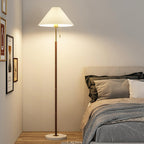 Zomira Lampada da Terra – Acciaio – Bianco – 160 cm – Design Retro per Soggiorno ed Eleganti Accenti