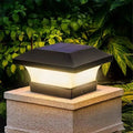 Lampada da Parete Solare da Esterno con Involucro Quadrato Nero