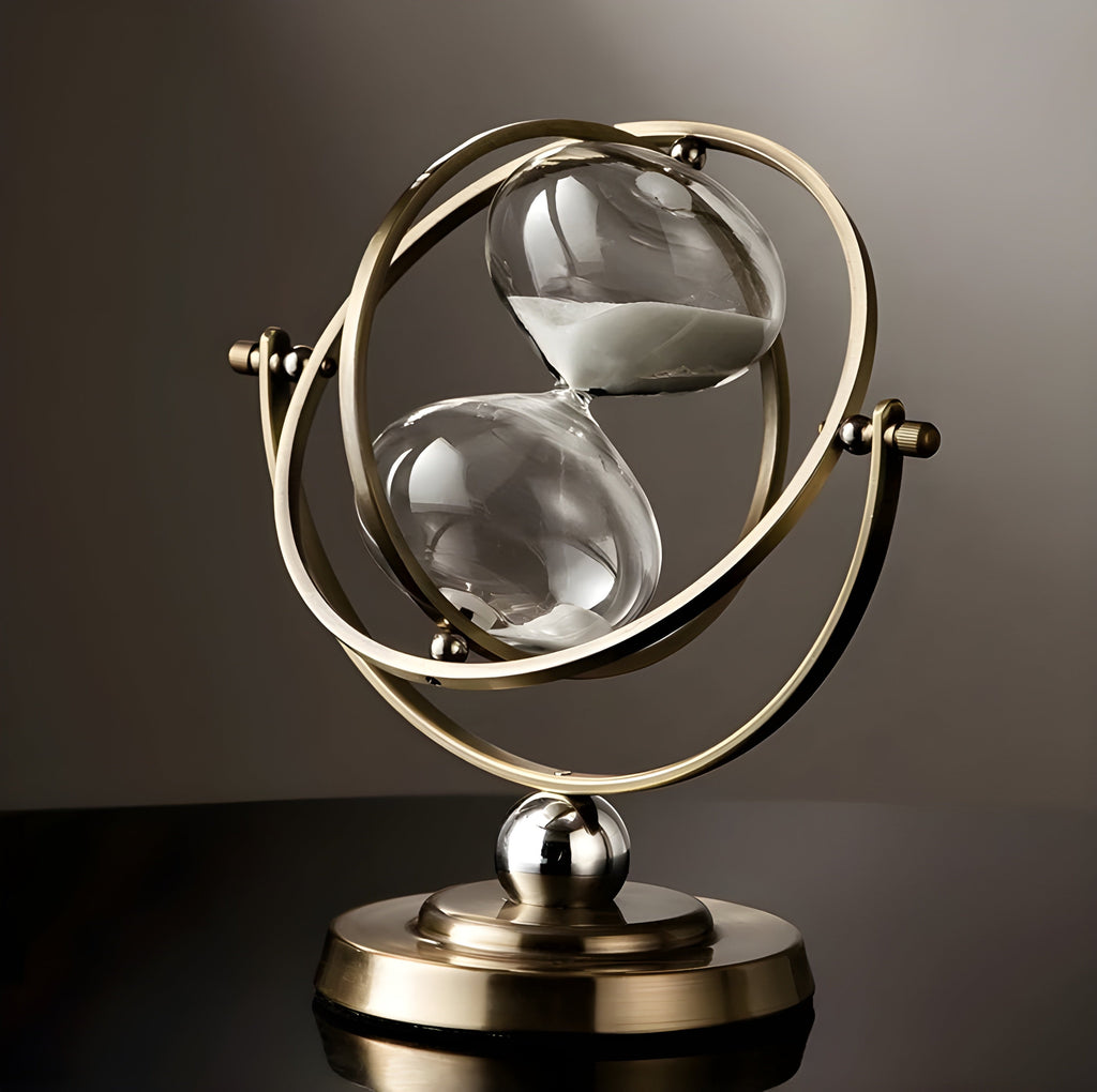 SereniTime - Elegante clessidra con flusso di sabbia rilassante e stile