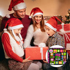 Needoh Calendario dell'Avvento Allegro | Conto alla rovescia natalizio emozionante per divertimento festivo