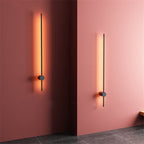 Ray Minimalista LED Applique da Interni Nero