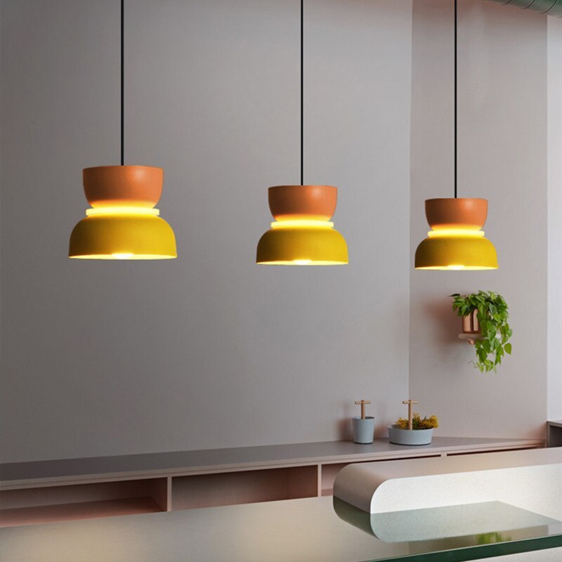 Lampada a Sospensione Jojo Colore a Contrasto
