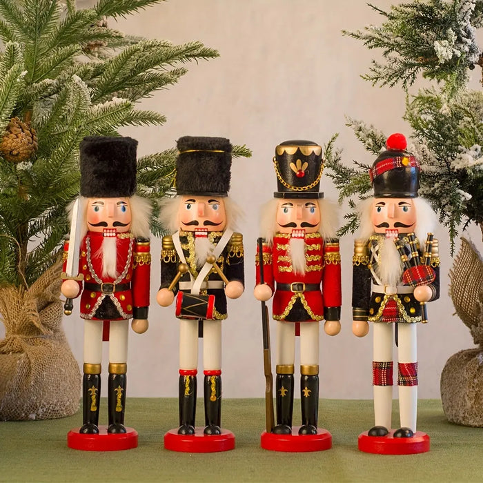 NutcrackerJoy - Figurina soldato Noci di Natale per un fascino natalizio senza tempo